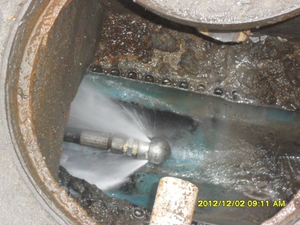 港口镇污水管道高压清洗