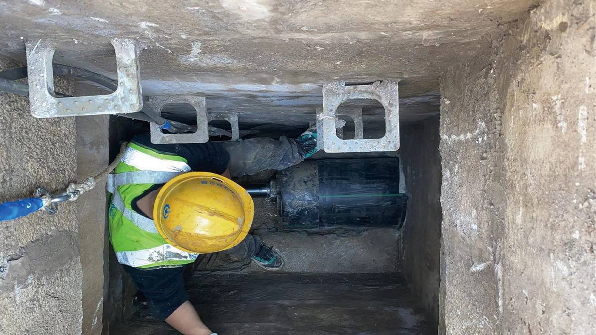 港口镇HDPE短管内衬法